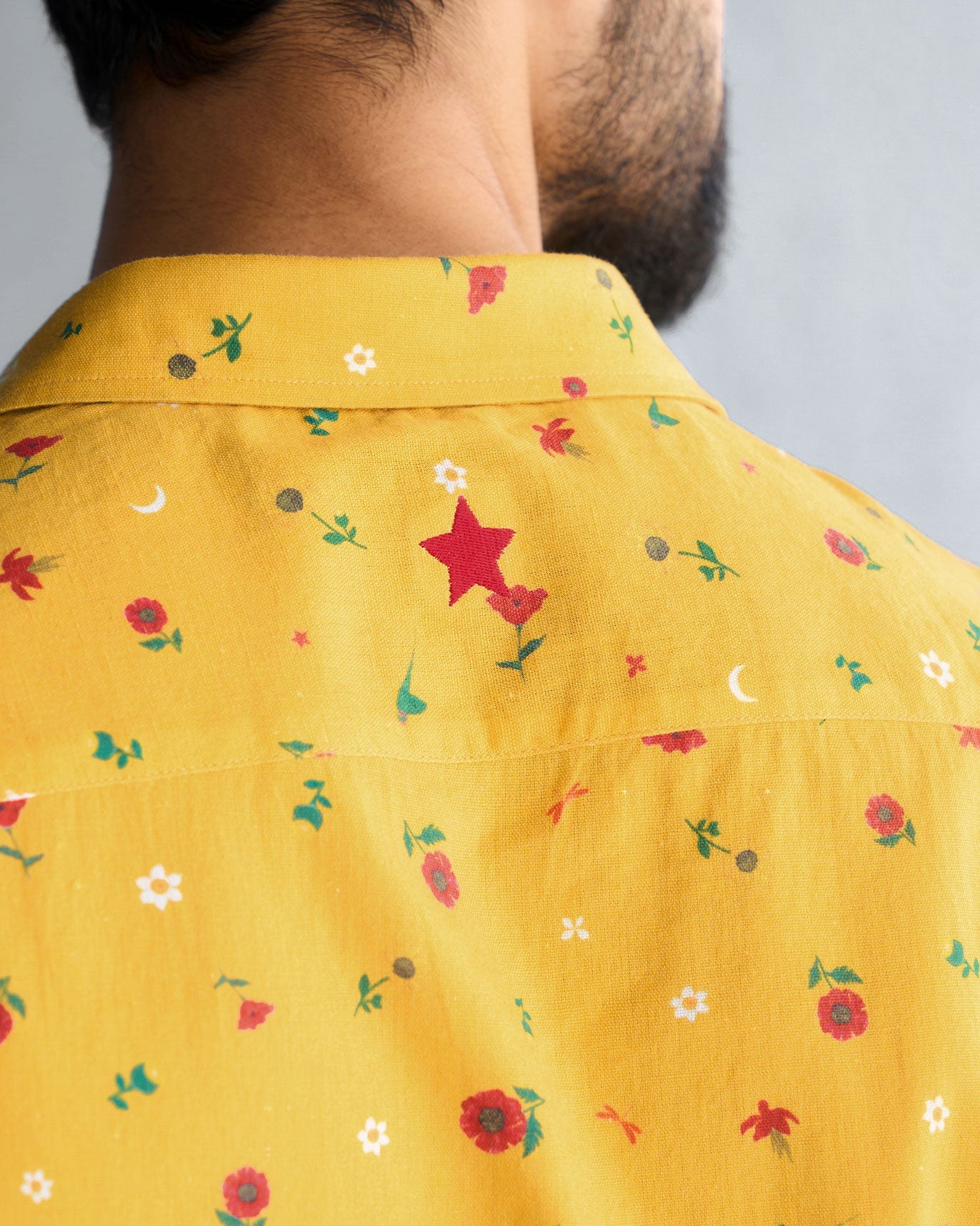Half Sleeve Shirt - Ochre