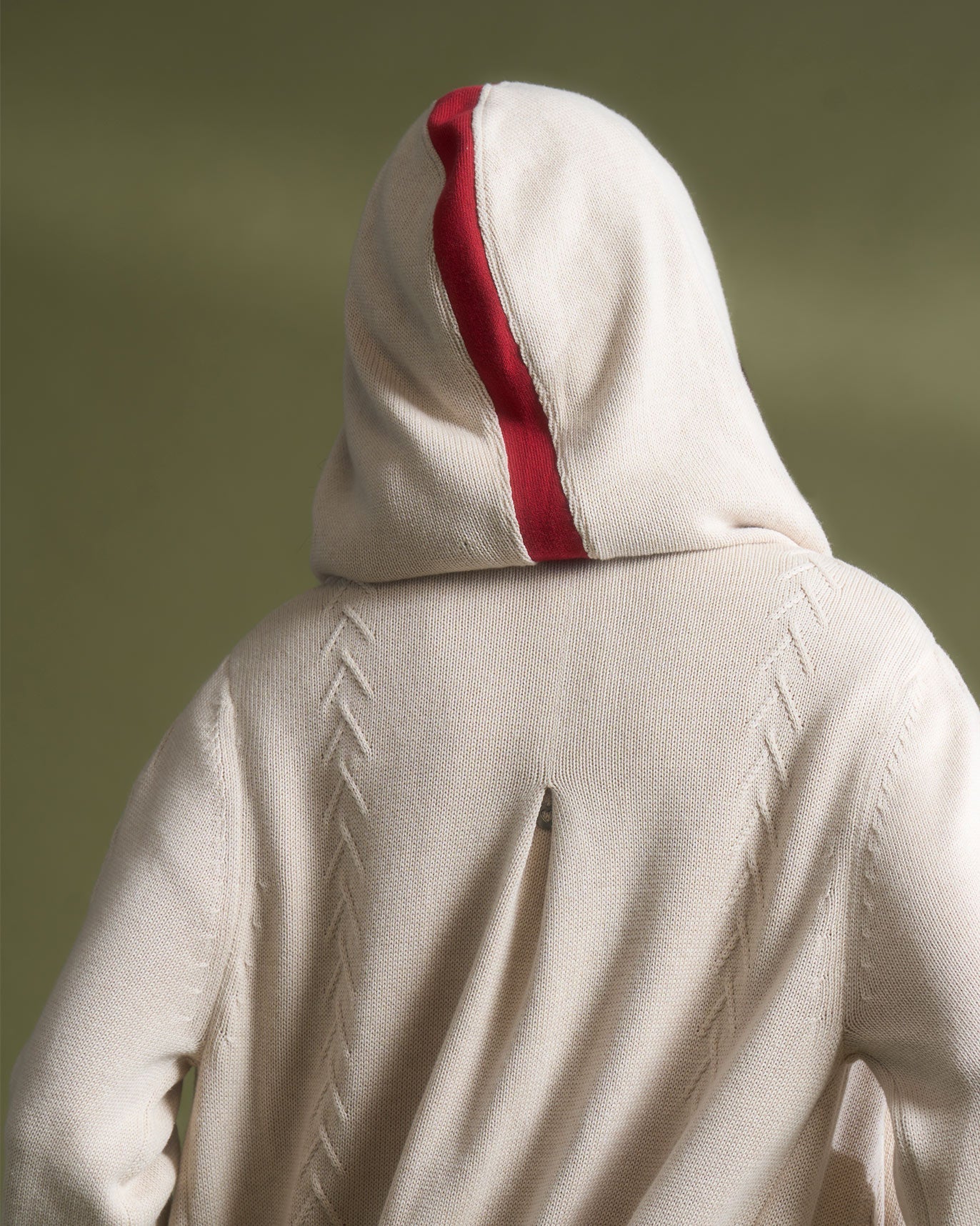 Hoodie Cardigan - Oatmeal