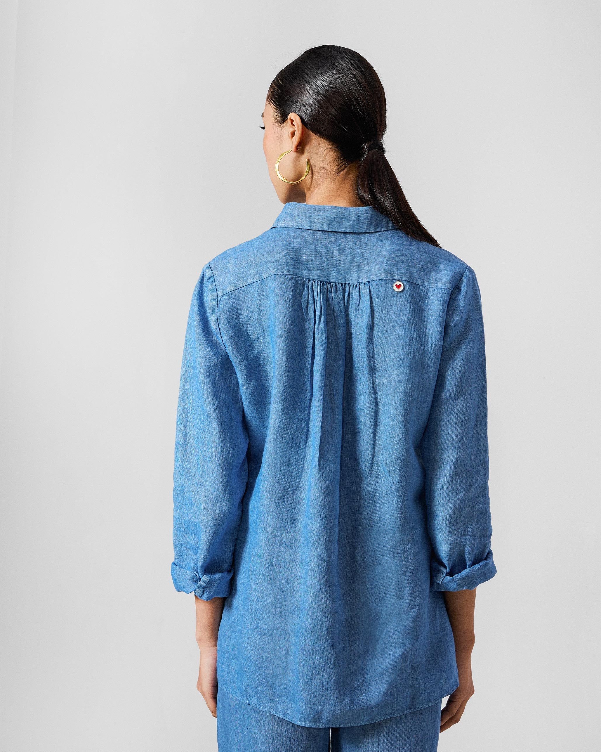 The Mati Shirt Set - Blue