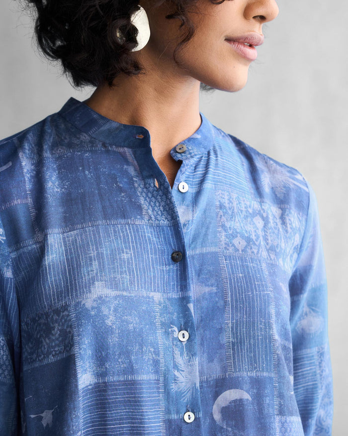 Good Opening Kurta - Navy