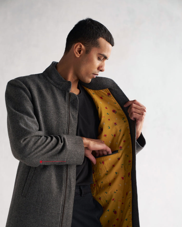 Long Jacket - Grey