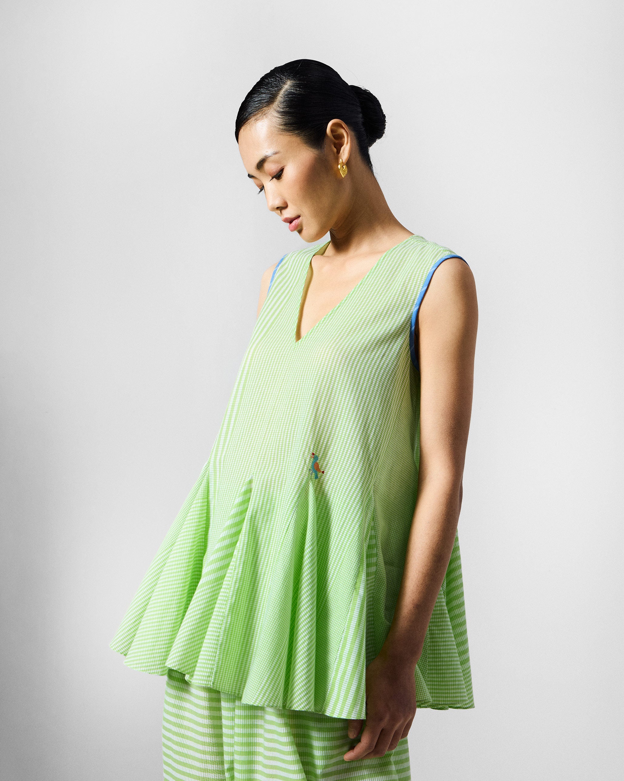 The Ayra Set - Green & White