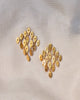 Zedi Drop Earrings - Gold