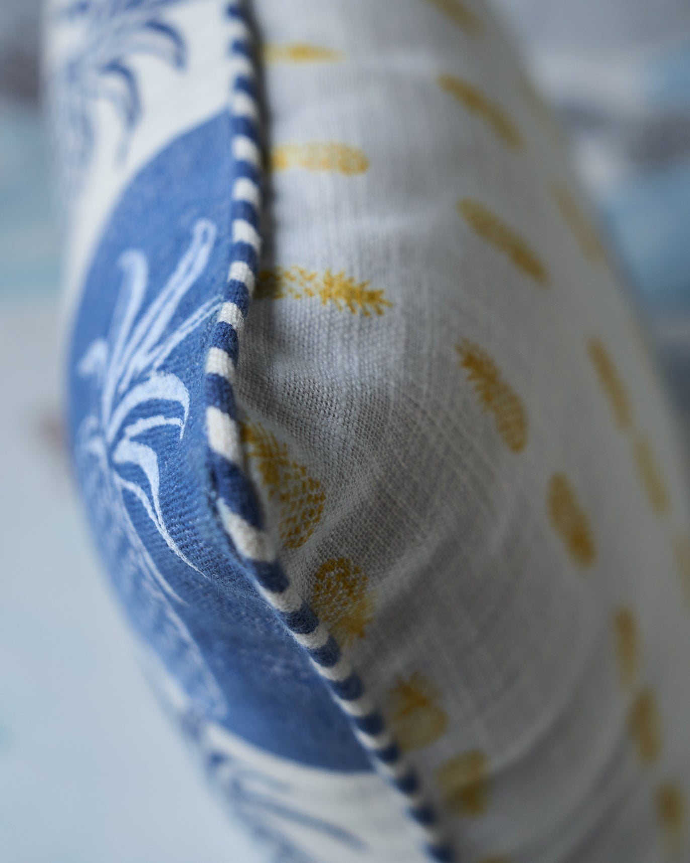 Mad Over Ananas Cushion Cover - Reversible