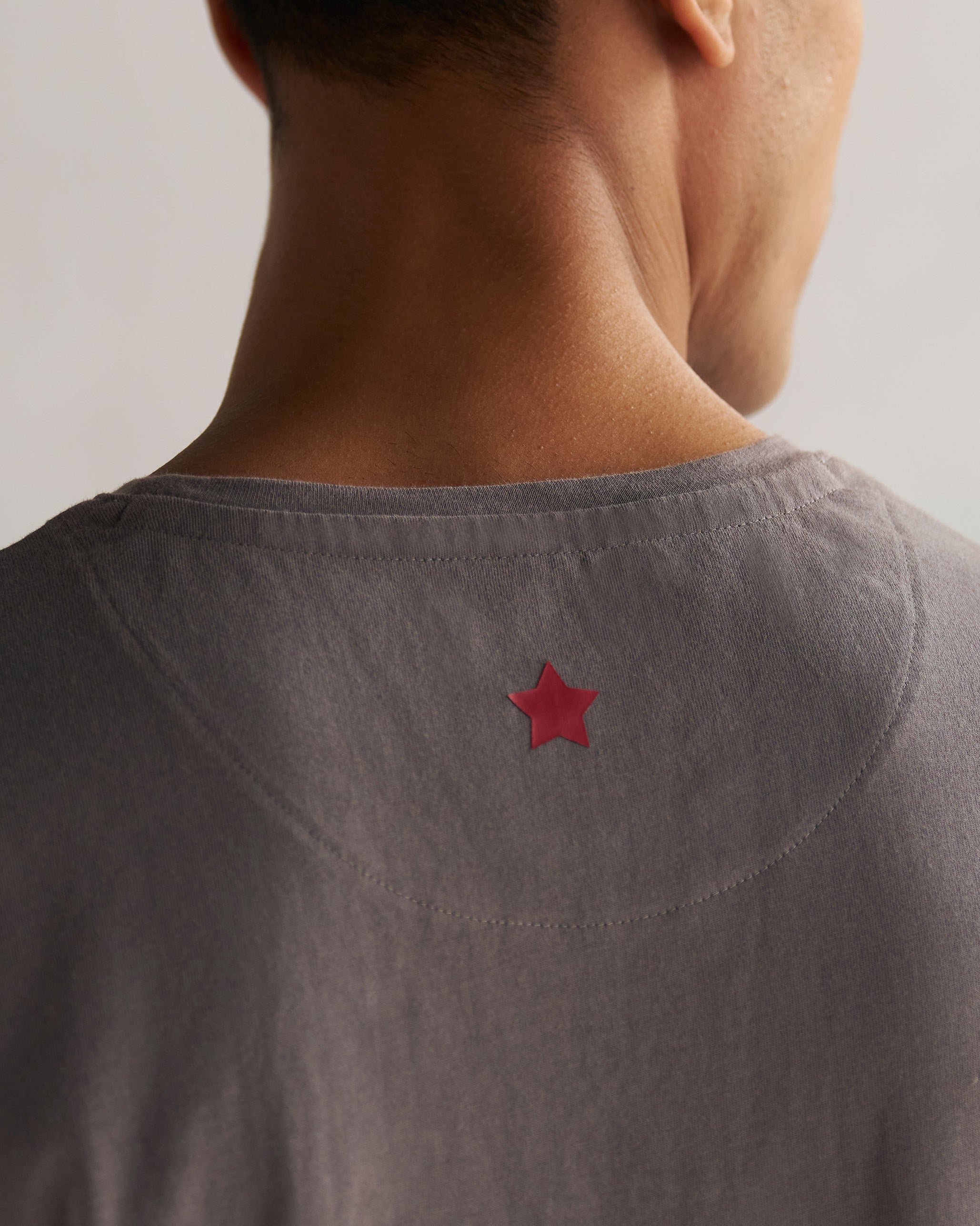 Basic Full Sleeve T-shirt - Charcoal