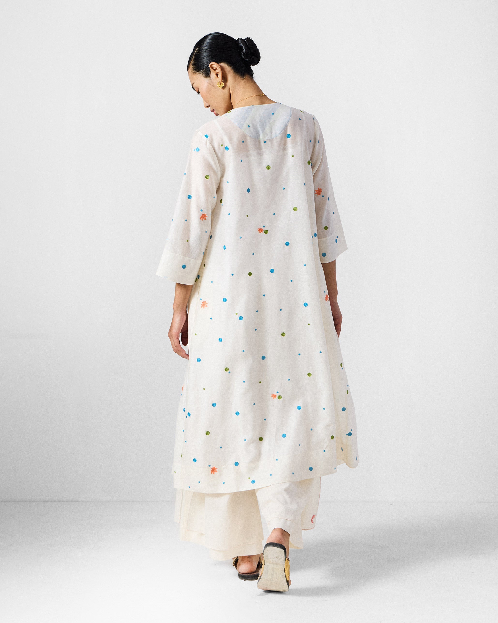 The Meadow Kurta Set - Ivory