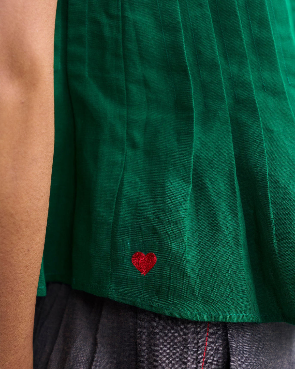 Trumpet Top - Green