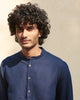 Chandni Chowk Kurta - Navy