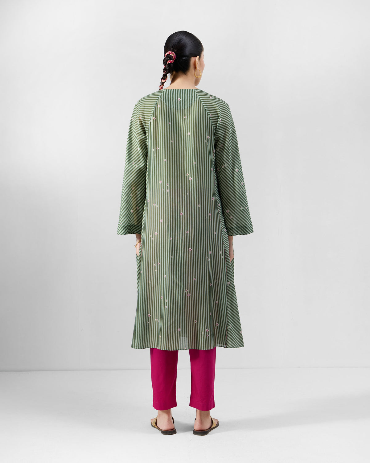 Kutch Kurta - Cotton Silk A-Line Fit