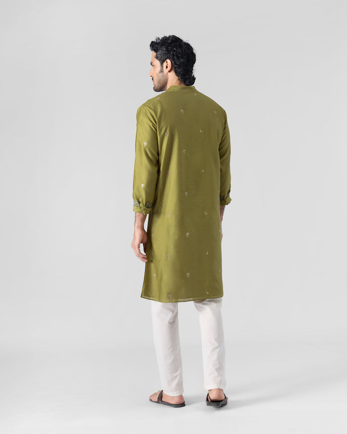 Rey Kurta - Cotton Silk Classic Fit