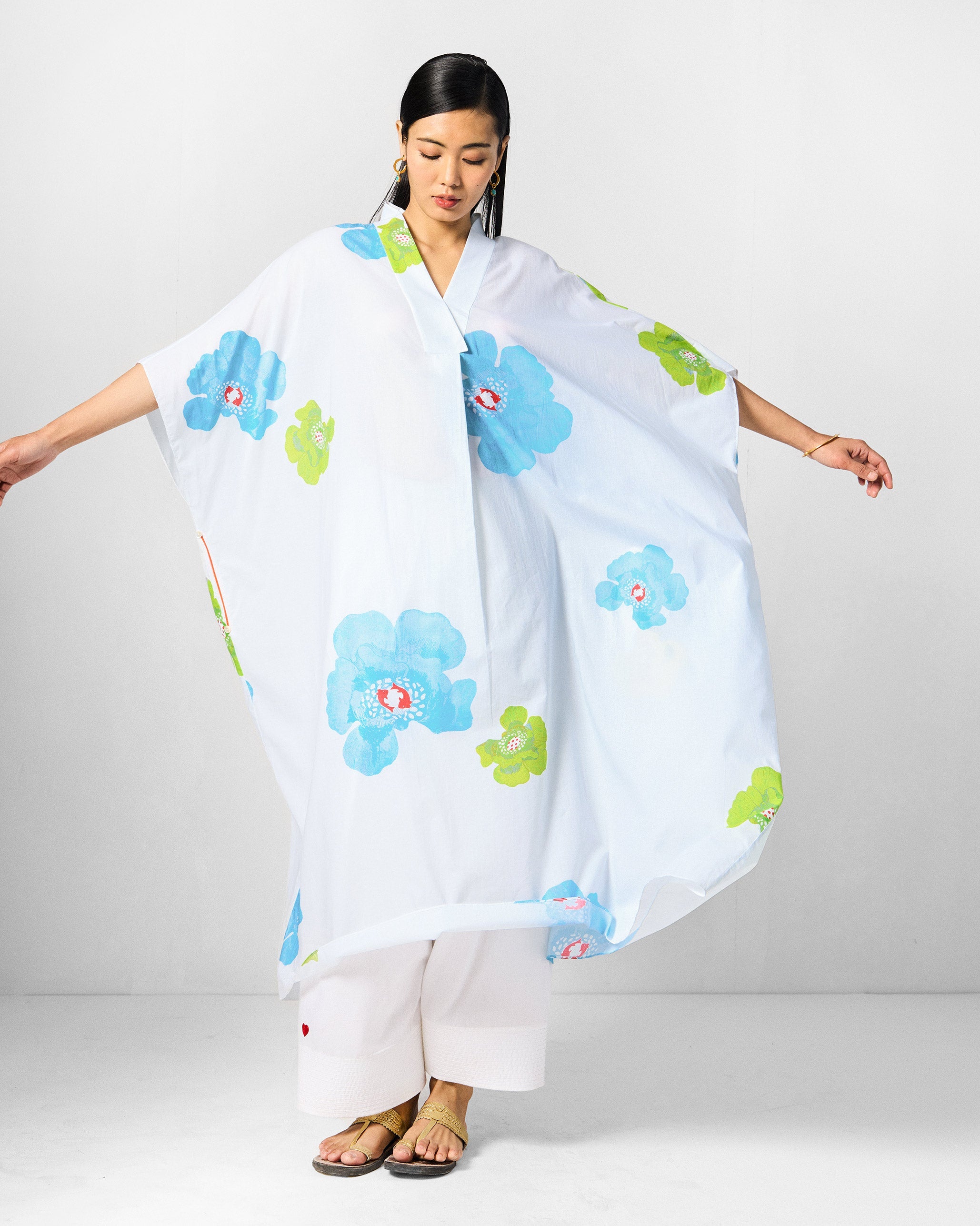 The Bea Kaftan Set - Multicolour