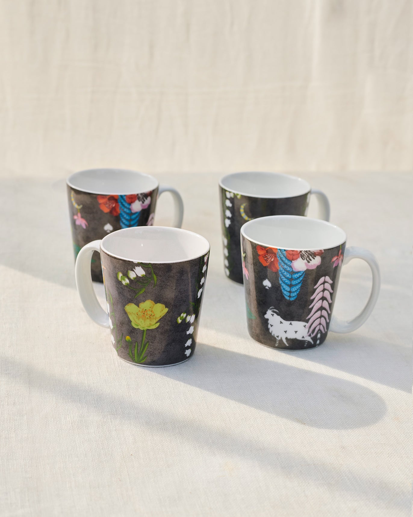 Valley Coffee Mugs (Set of 4)