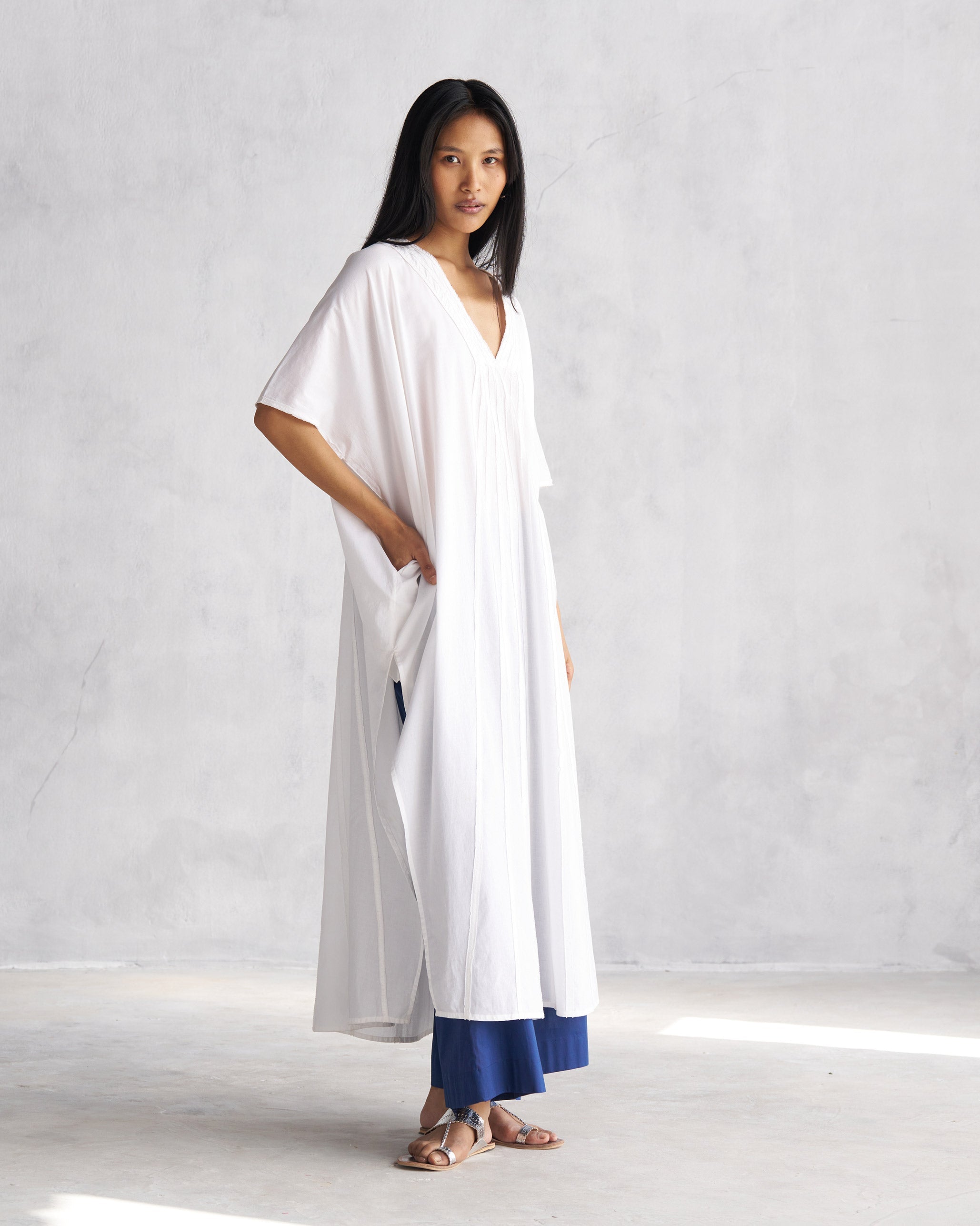 Tulum Kaftan - White