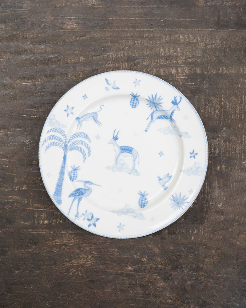 Namtso Quarter Plate - Ivory