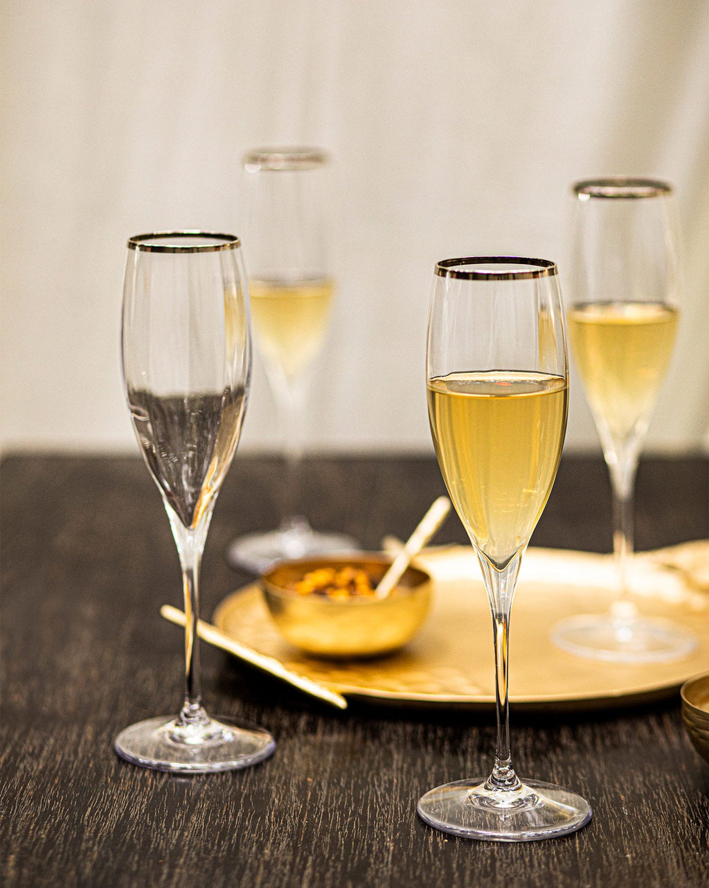 Nicobar | Marina Champagne Flute (Set of 4)