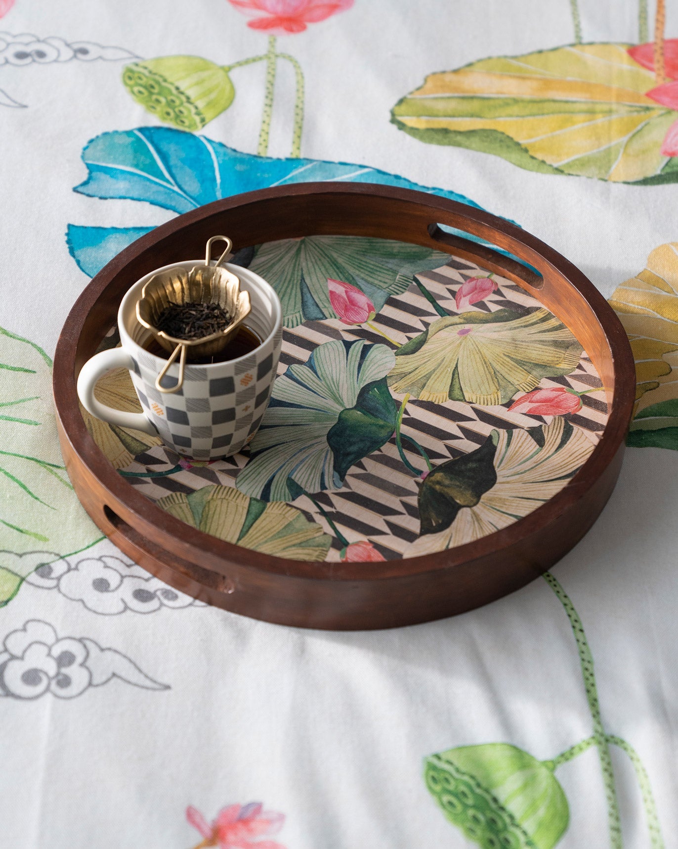 Lotus Garden Tray
