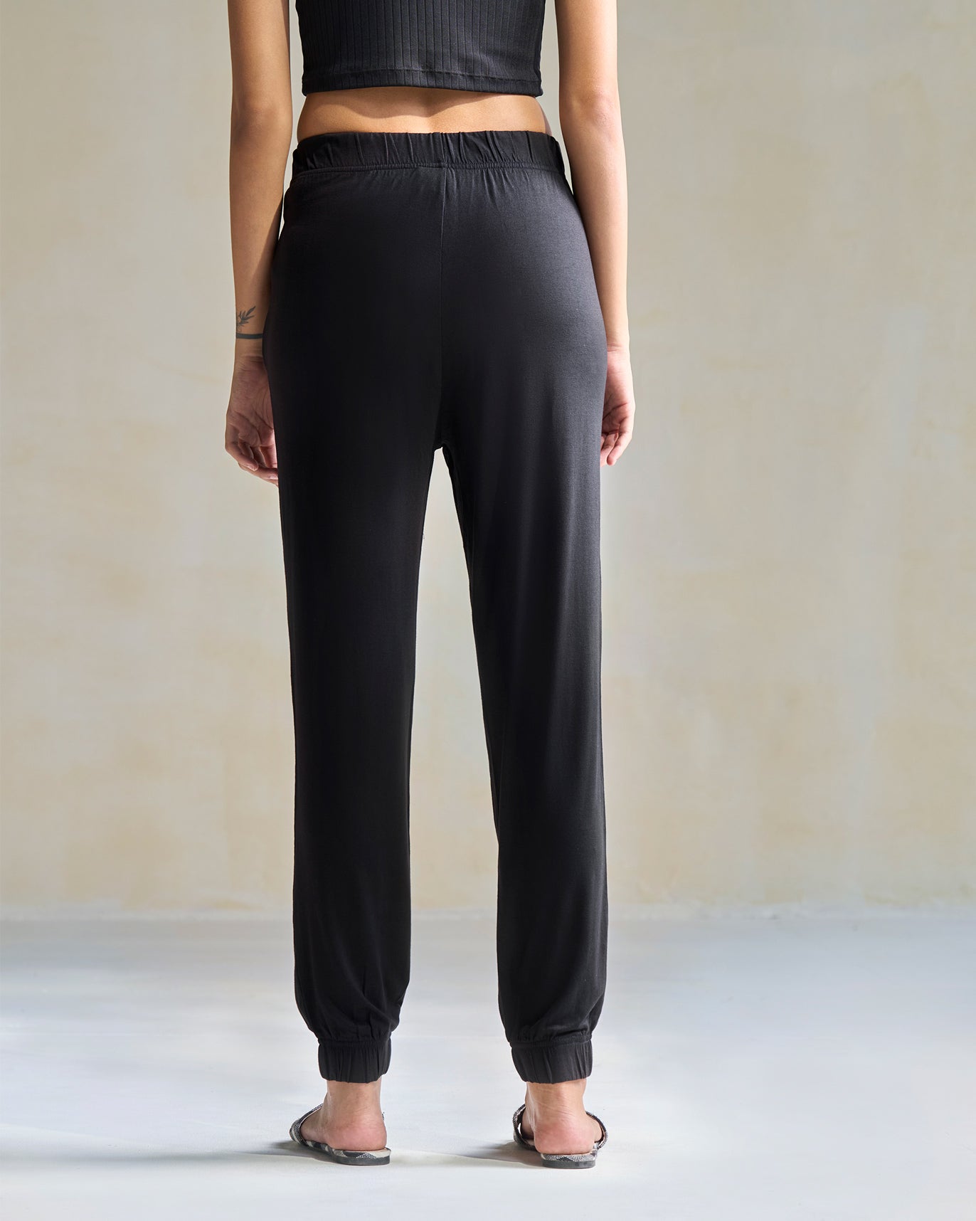 Pull-on Pants - Black