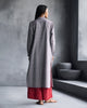 Mandarin Collar Kurta - Grey