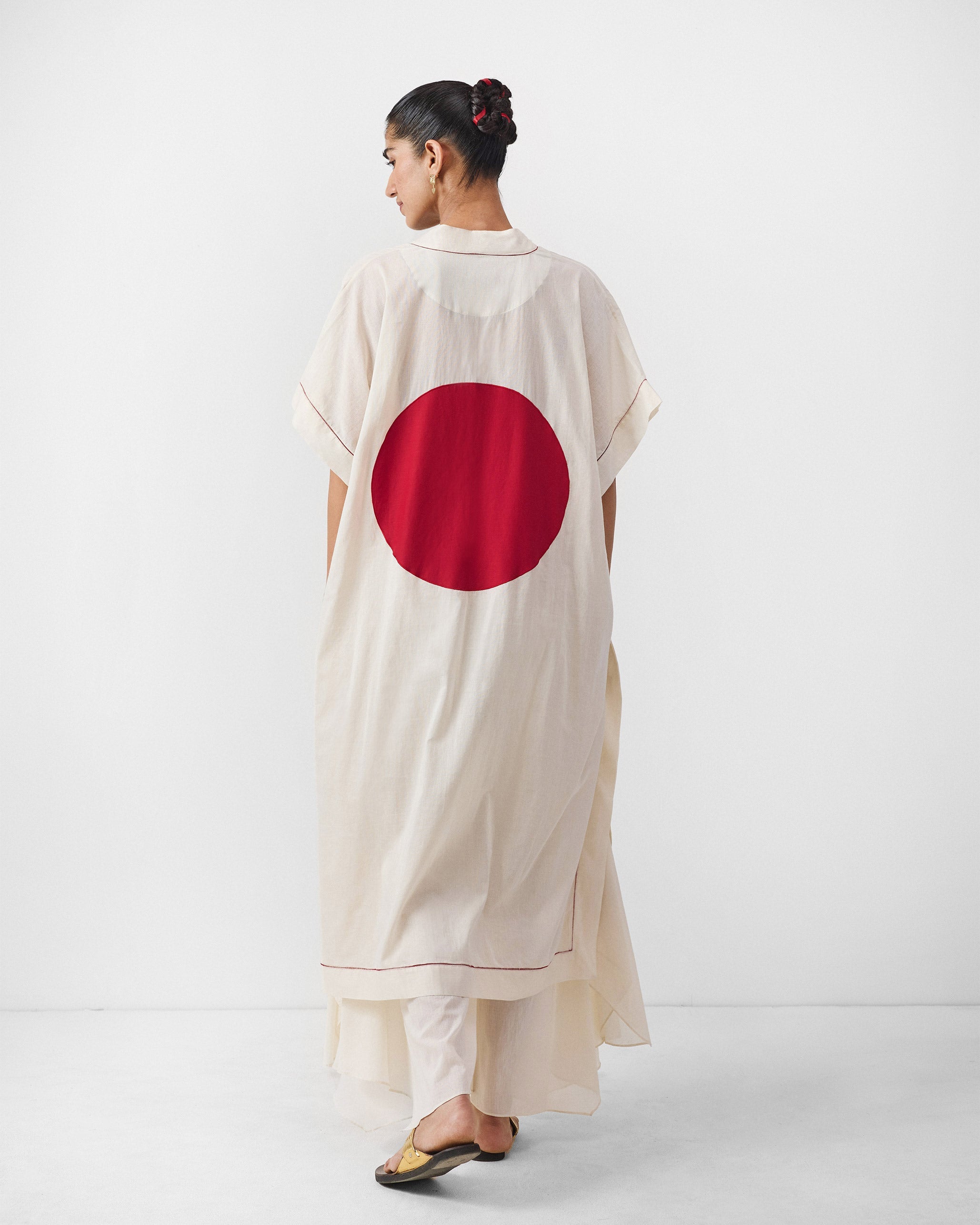 The Hana Kaftan Set - Ivory