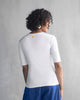 Luna Jersey Top - White