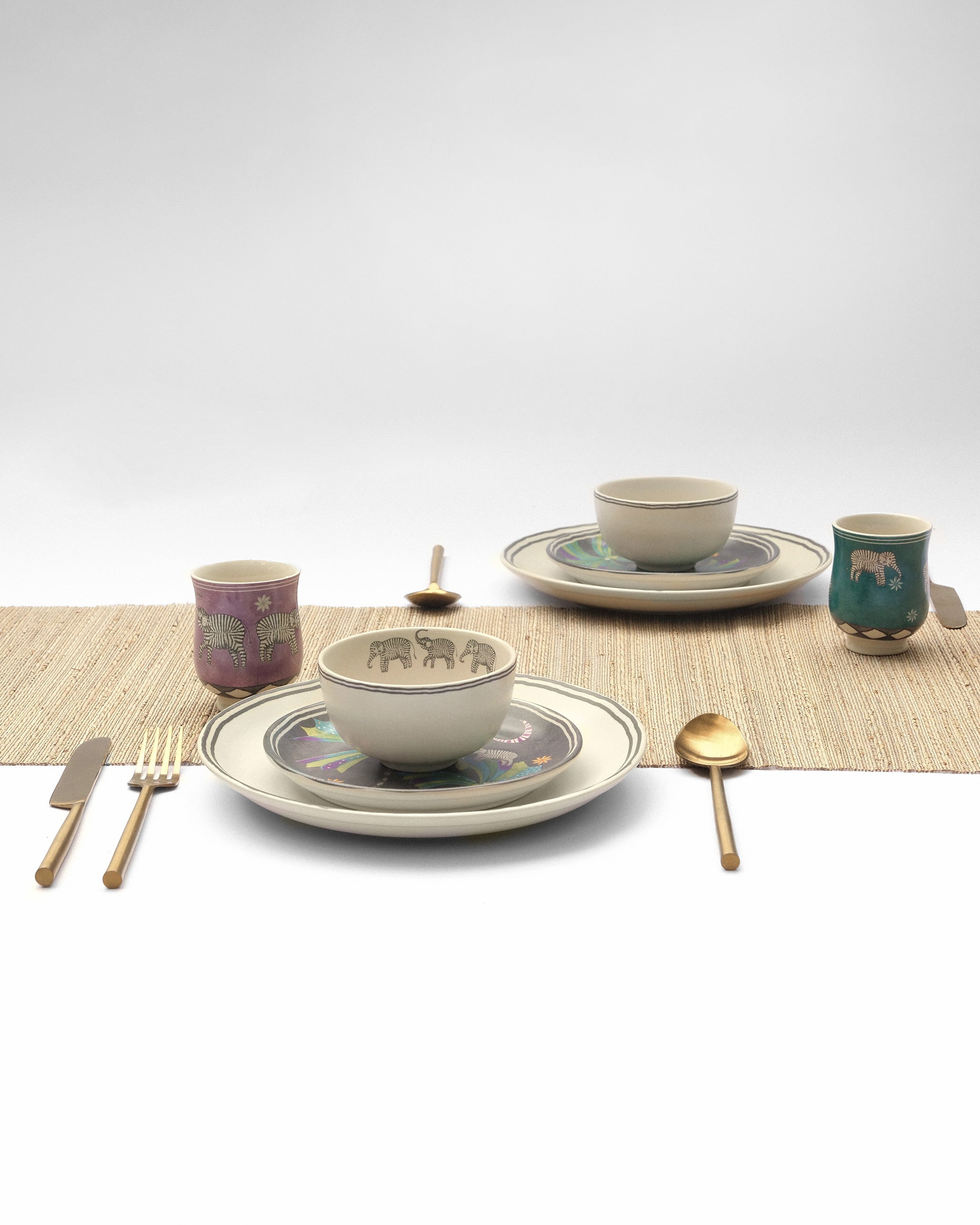 The Tusk Dinner Set for 2