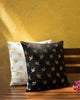 Palar Chidiya Cushion Cover - Black