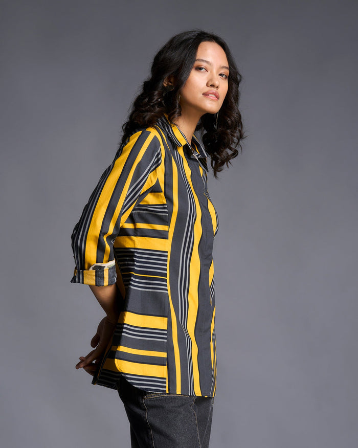 Solstice Fitted Shirt - Multi