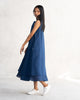 Double Layer Dress - Indigo