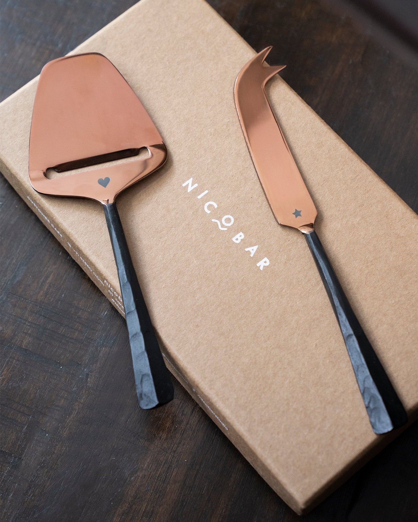 Sunset Cheese Knives (Set of 2)