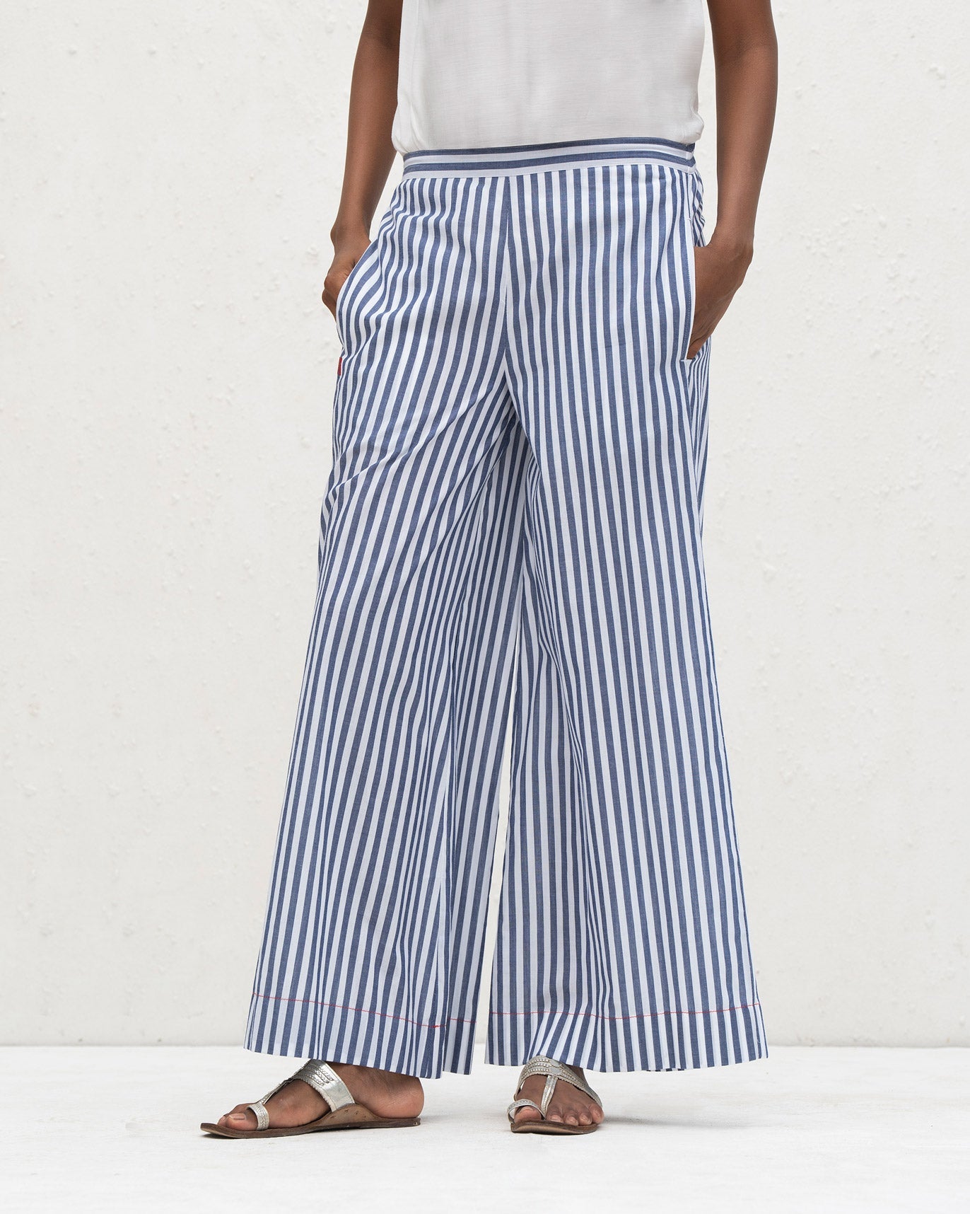 Basic Pyjamas - Blue & White