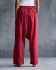 Enchanted Drop Crotch Pants - Red