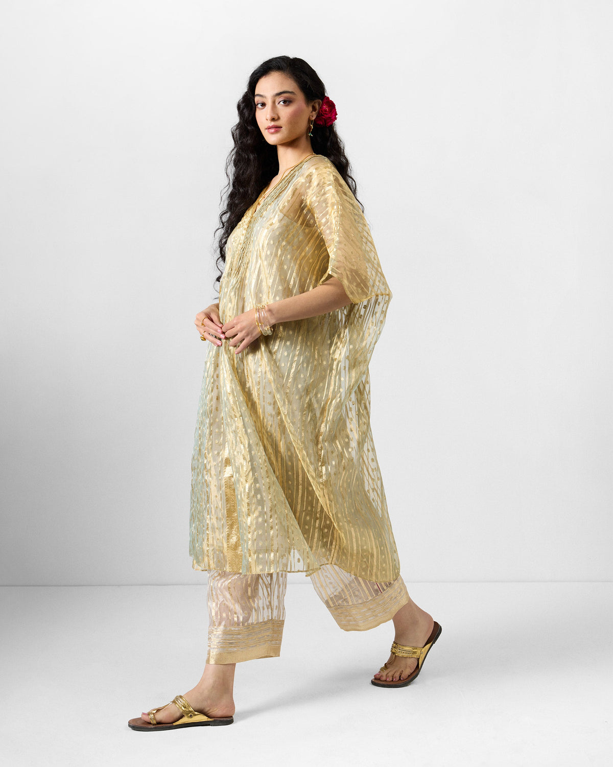 The Kolad Kaftan Set - Gold