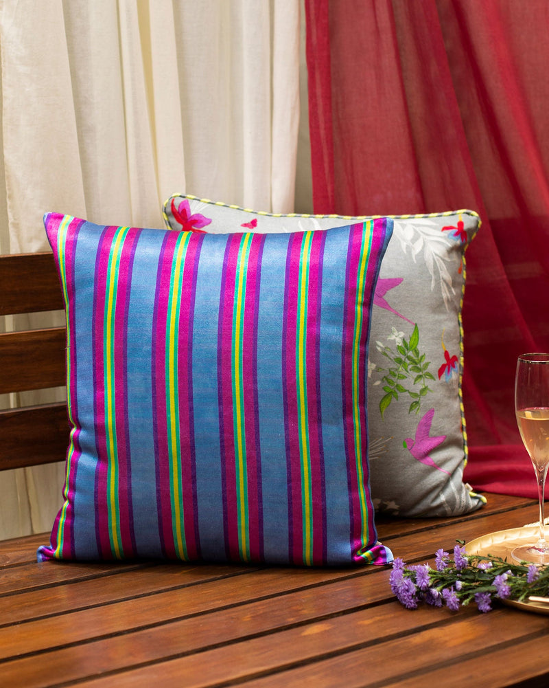 Coastal Stripe Cushion Cover