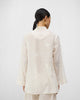 The Necktie Set - Ivory Embroidered