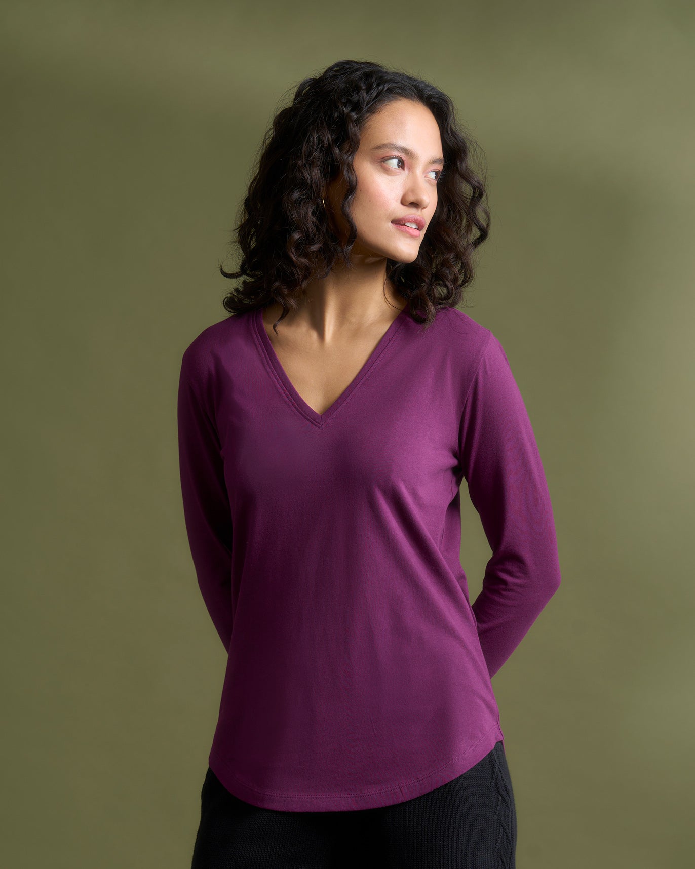 Gingerbread T-shirt - Wine