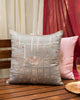 Lotus Gota Cushion Cover - Grey