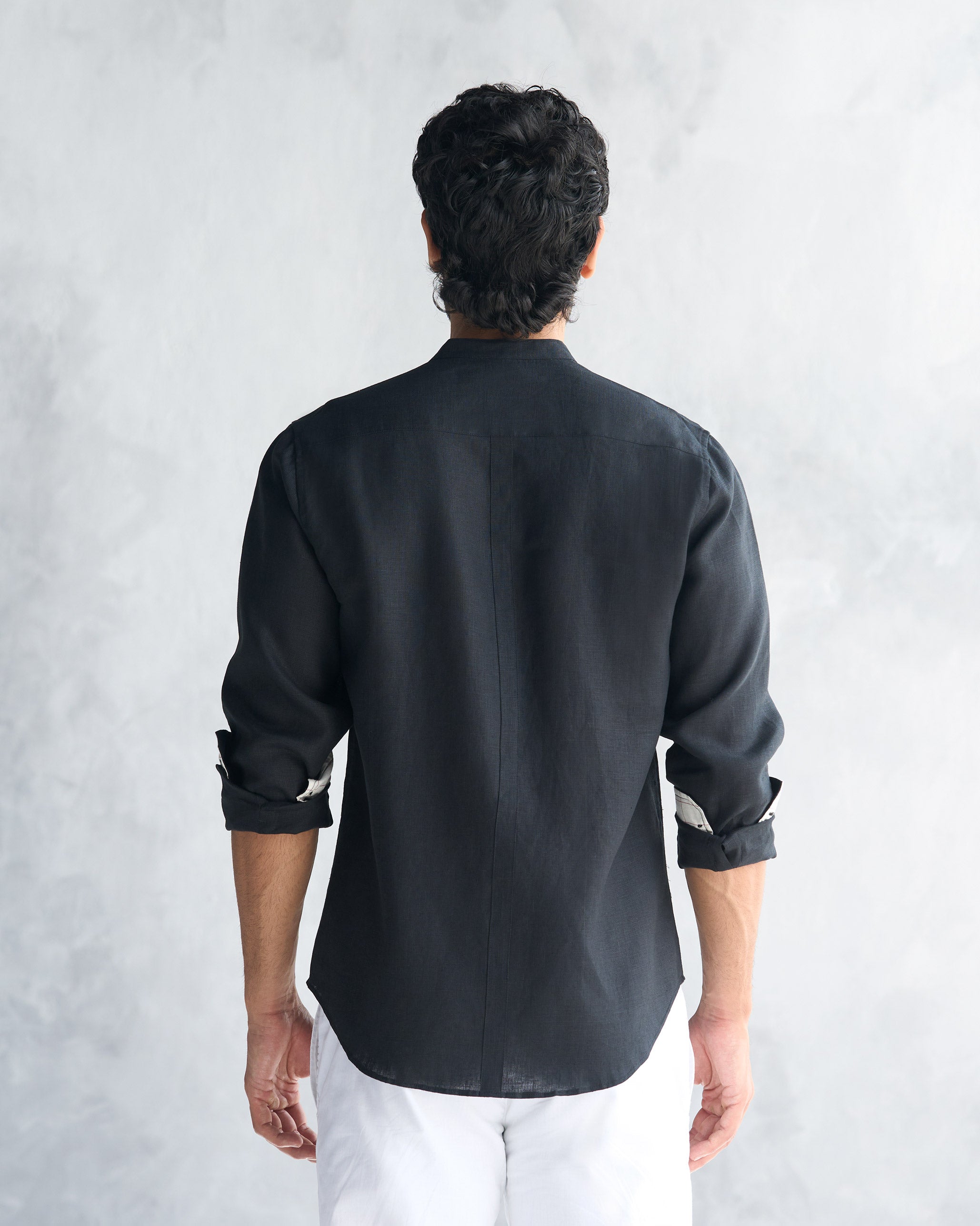 Nawab Shirt - Black