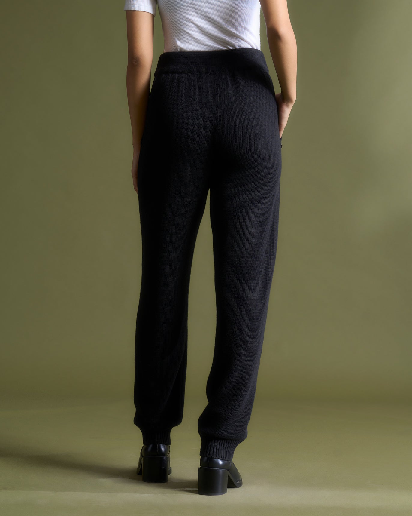 Pull-on Pants - Black