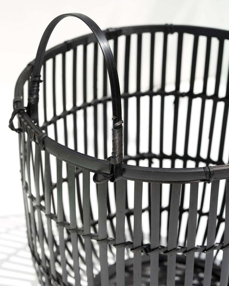 Black Oval Basket