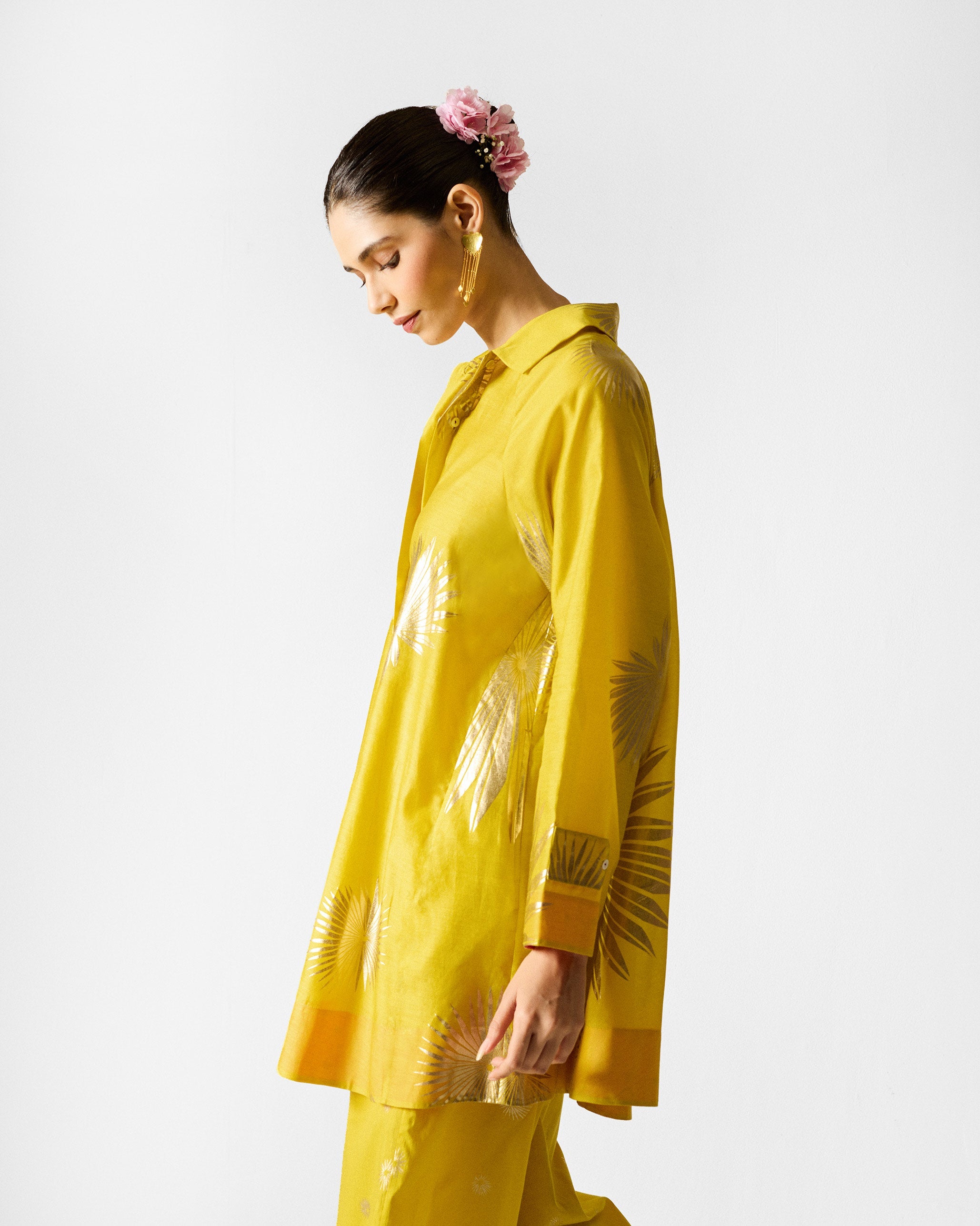 The Flare Panelled Shirt Set (Copy-Testing)