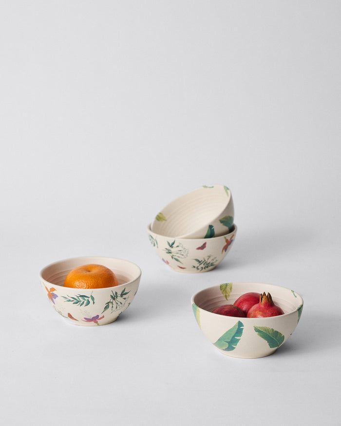 Ceylon Garden Cereal Bowl Set