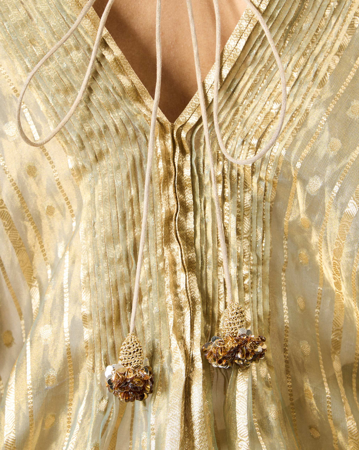 The Kolad Kaftan Set - Gold