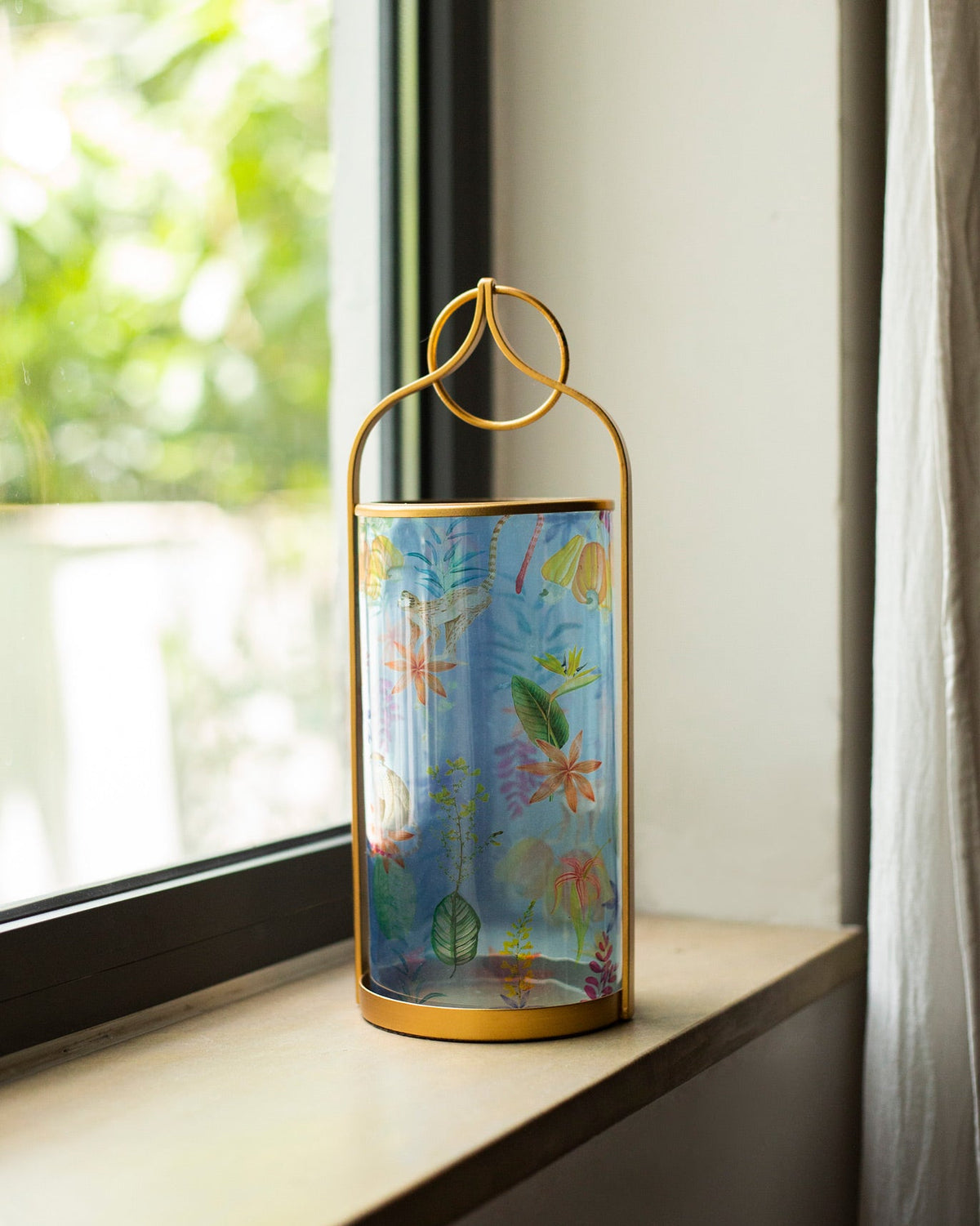 Cashew Print Lantern