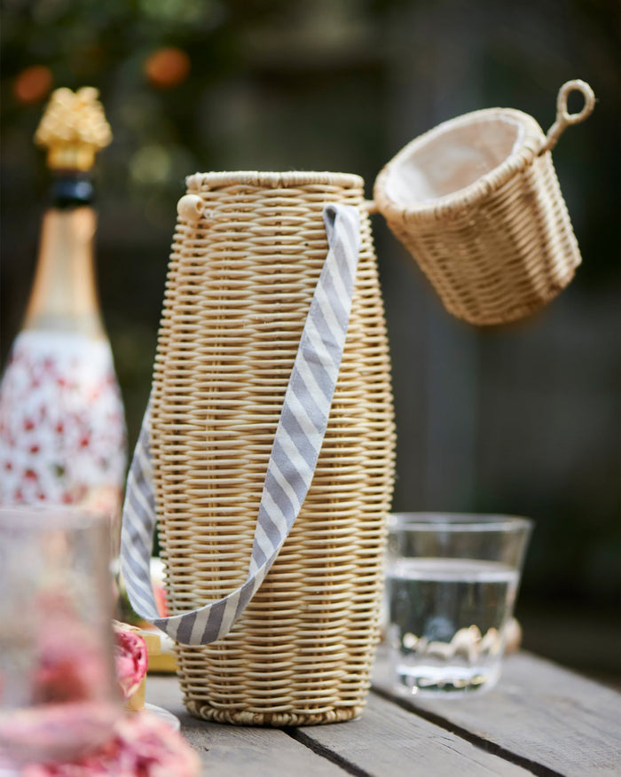 Rattan Wine Holder