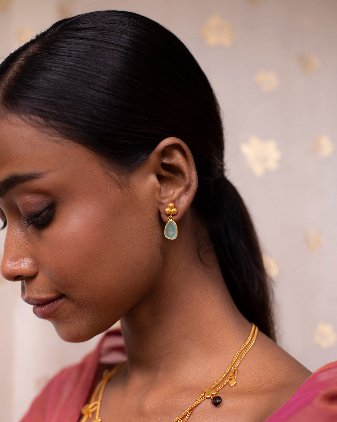 Firoza Earrings - Aqua