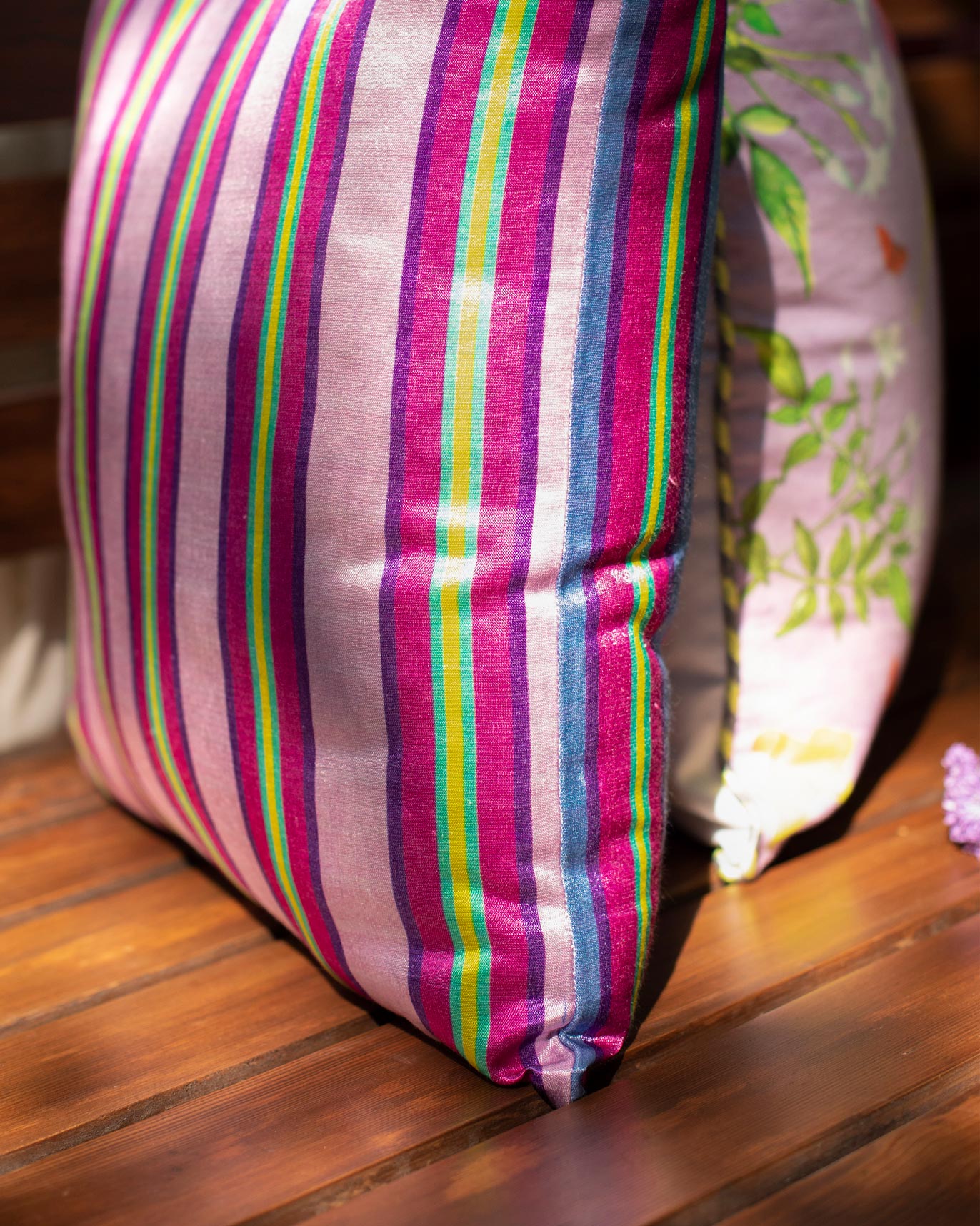 Coastal Stripe Cushion Cover