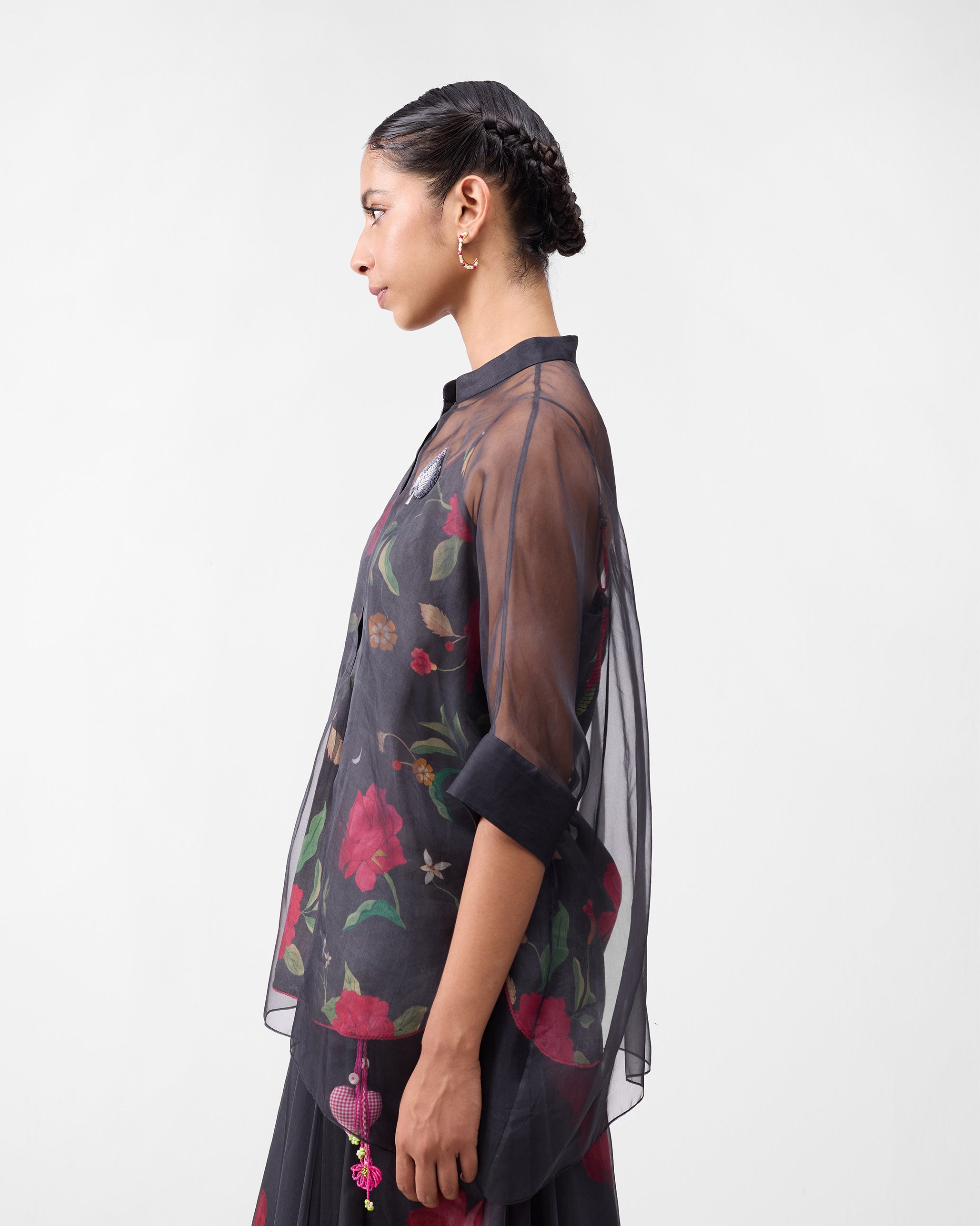 The Desert Bloom Set - Charcoal & Watermelon