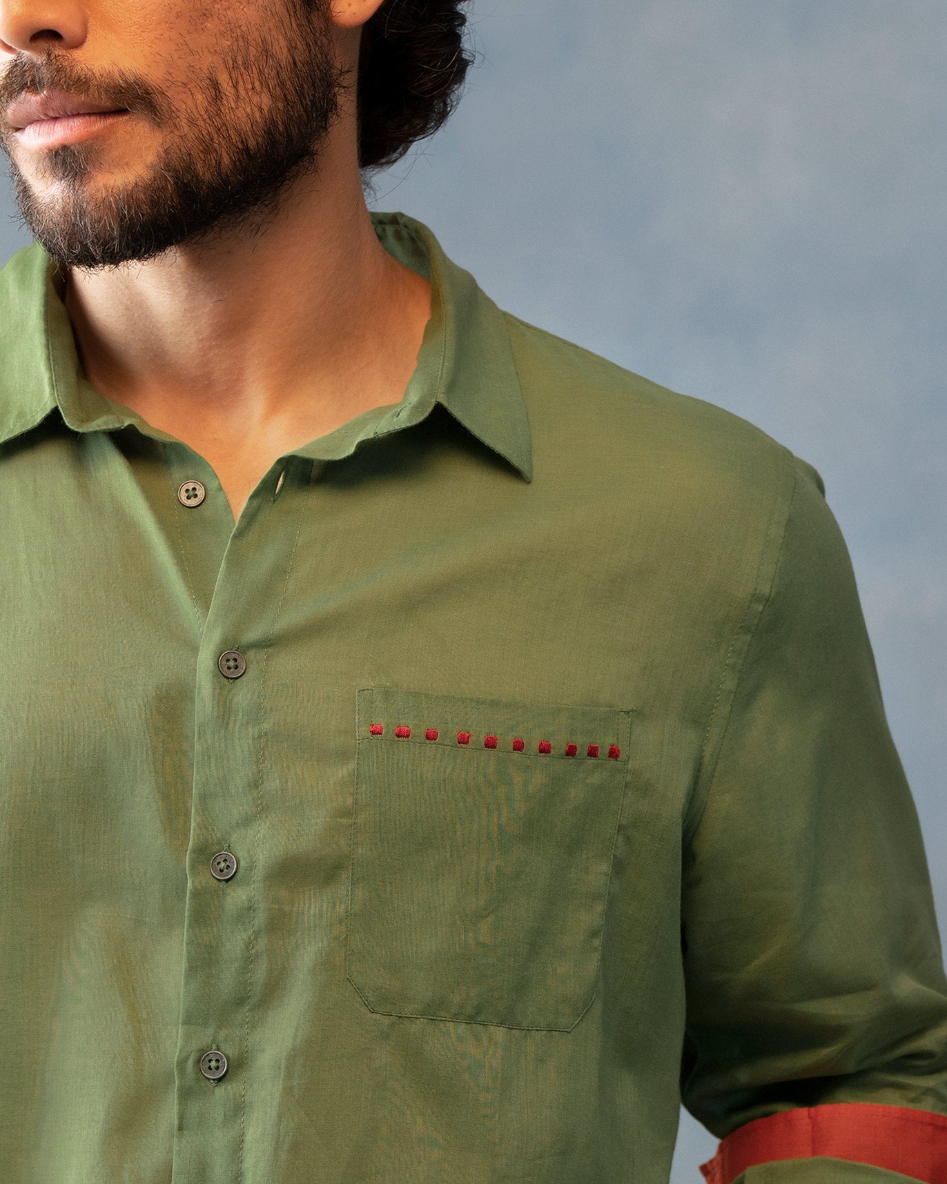 Zenith Shirt- Moss Green