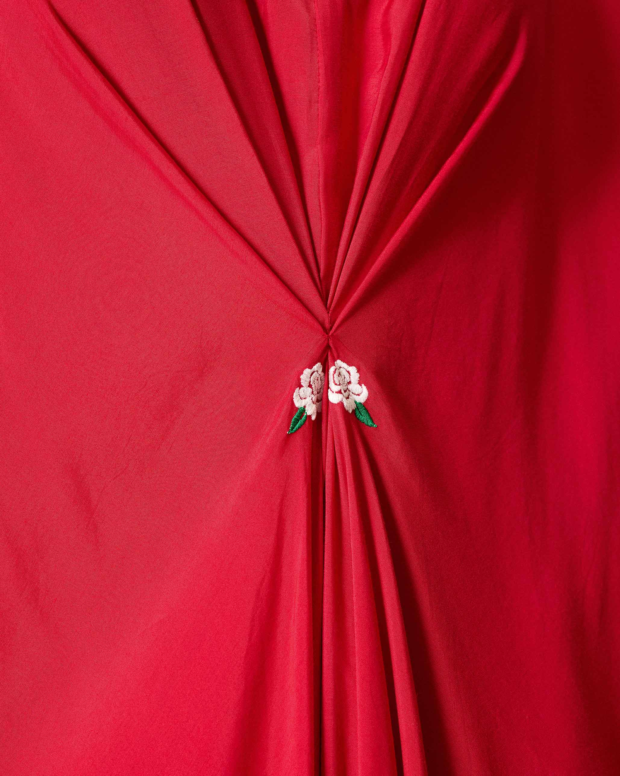 The Tapi Kaftan Set - Red