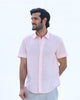 Slim Half Sleeve Shirt - Pink